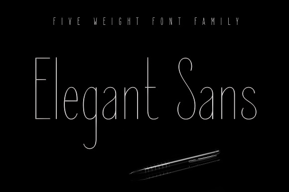 Elegant Sans Font Family in Elegant Fonts - product preview 10