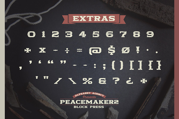 PEACEMAKER FONT SERIES