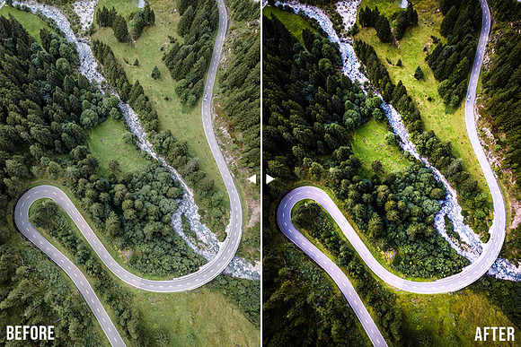 Drone Lightroom Presets & Photoshop in Add-Ons - product preview 1