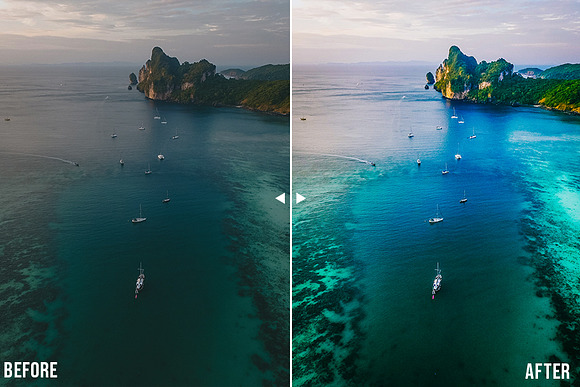 Drone Lightroom Presets & Photoshop in Add-Ons - product preview 2
