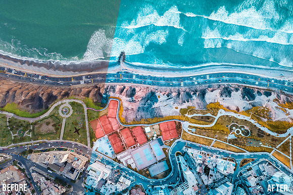 Drone Lightroom Presets & Photoshop in Add-Ons - product preview 9