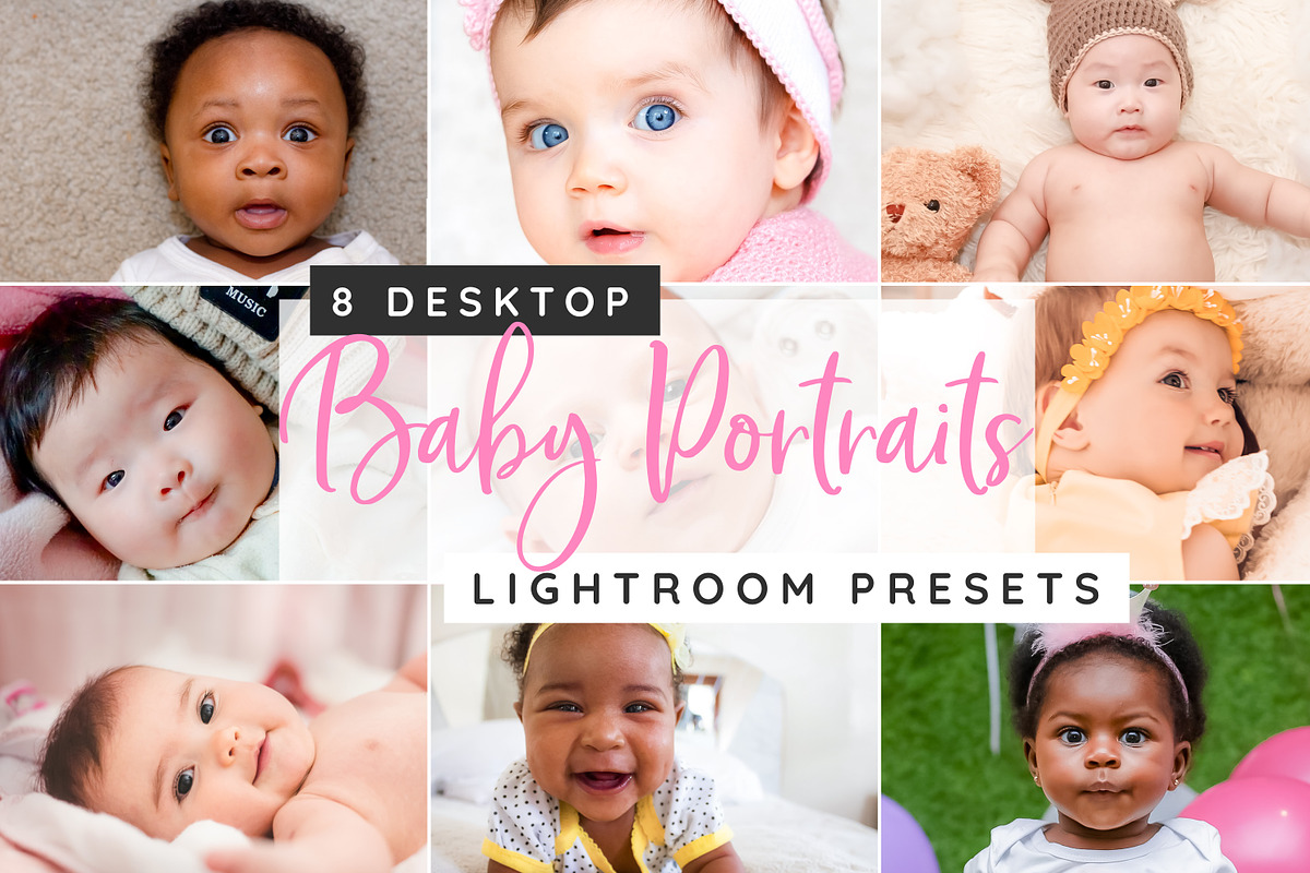 Baby Portrait Lightroom presets in Add-Ons - product preview 8