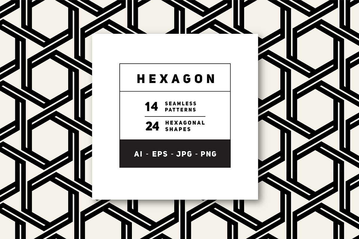 Hexagonal Shapes & Patterns in Patterns - product preview 8