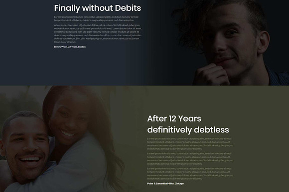 Finva - Debit Consulting WP Theme in WordPress Business Themes - product preview 2