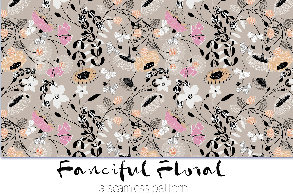 Fanciful Floral - Pattern in Patterns - product preview 8
