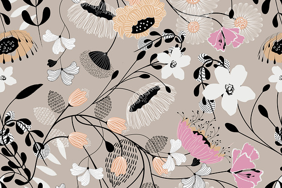 Fanciful Floral - Pattern in Patterns - product preview 4