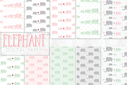 elephant digital paper