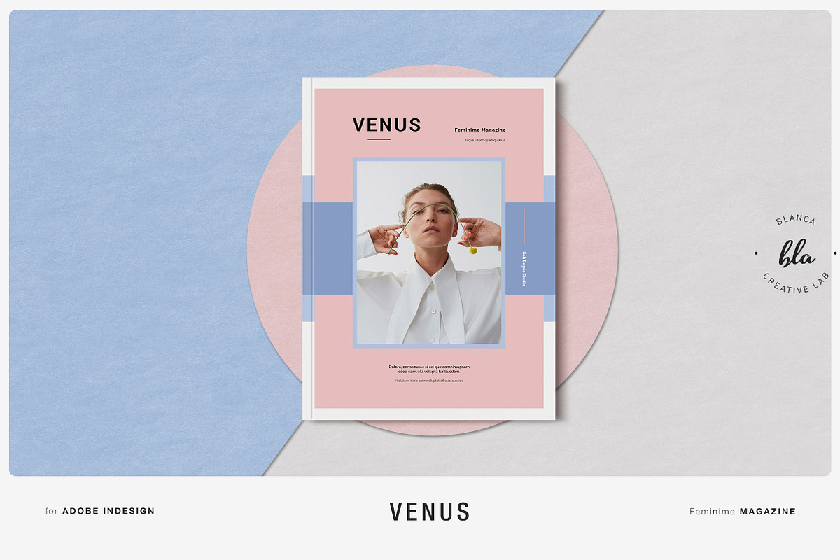 VENUS Feminime Magazine in Magazine Templates - product preview 8