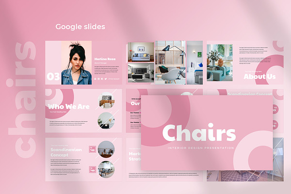 Chairs - Furniture Google Slides