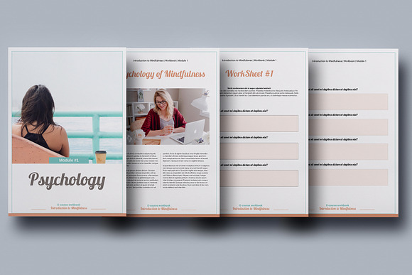Workbook Template ~ Canva ~ 20 pages in Magazine Templates - product preview 1