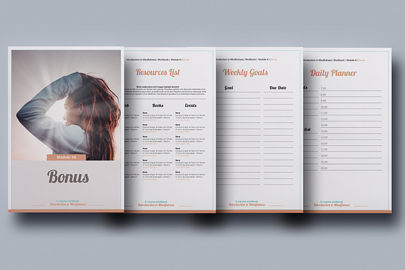 Workbook Template ~ Canva ~ 20 pages in Magazine Templates - product preview 4
