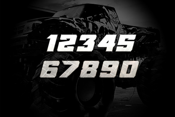 Monster Truck Font in Display Fonts - product preview 3