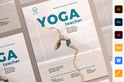 Yoga Instructor Poster