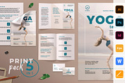 Yoga Instructor Print Pack