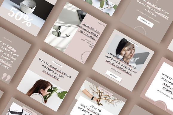 Instagram Marketing Pack | Photoshop in Instagram Templates - product preview 1