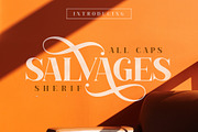 SALVAGES BOLD | SERIF FONT
