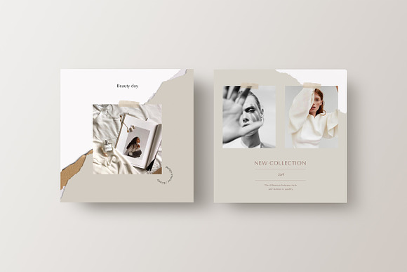 Malie - Social Media Pack in Instagram Templates - product preview 3