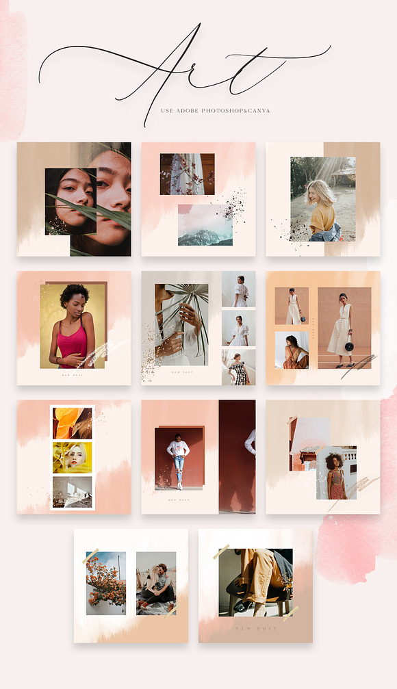 Creator Stories & Post in Instagram Templates - product preview 8