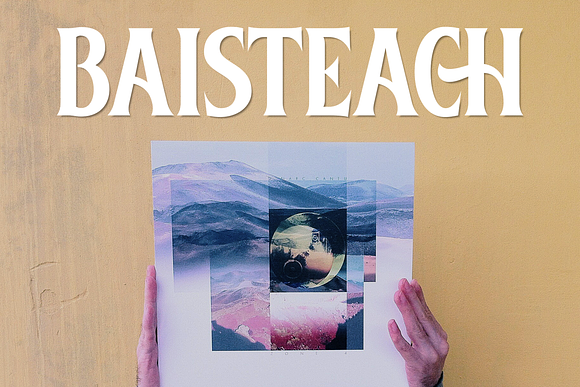 Baisteach | Vintage Serif in Display Fonts - product preview 8