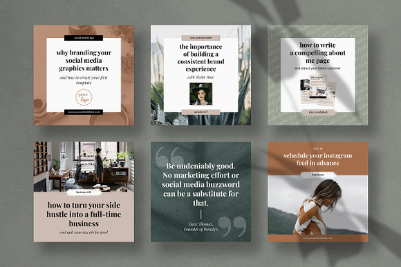 Instagram Marketing Pack | Photoshop in Instagram Templates - product preview 2