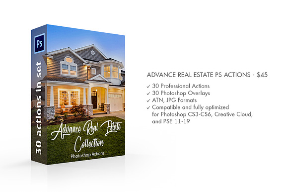 Advance Real Estate Photoshop Action in Photoshop Plugins - product preview 1