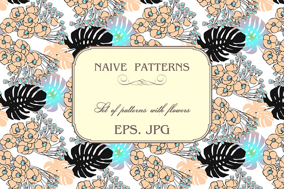 Blossom. Seamless pattern in Patterns - product preview 4