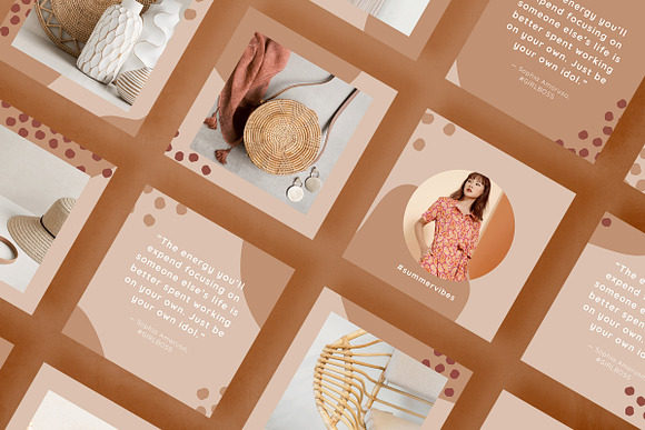 Karlie Instagram puzzle & highlights in Instagram Templates - product preview 1