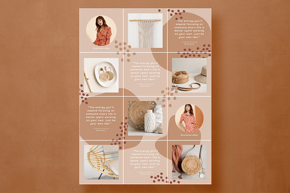 Karlie Instagram puzzle & highlights in Instagram Templates - product preview 4