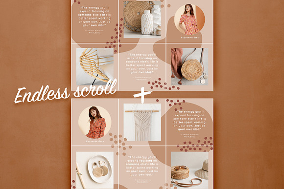 Karlie Instagram puzzle & highlights in Instagram Templates - product preview 6