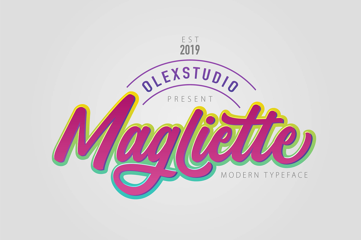 Magliette in Script Fonts - product preview 8