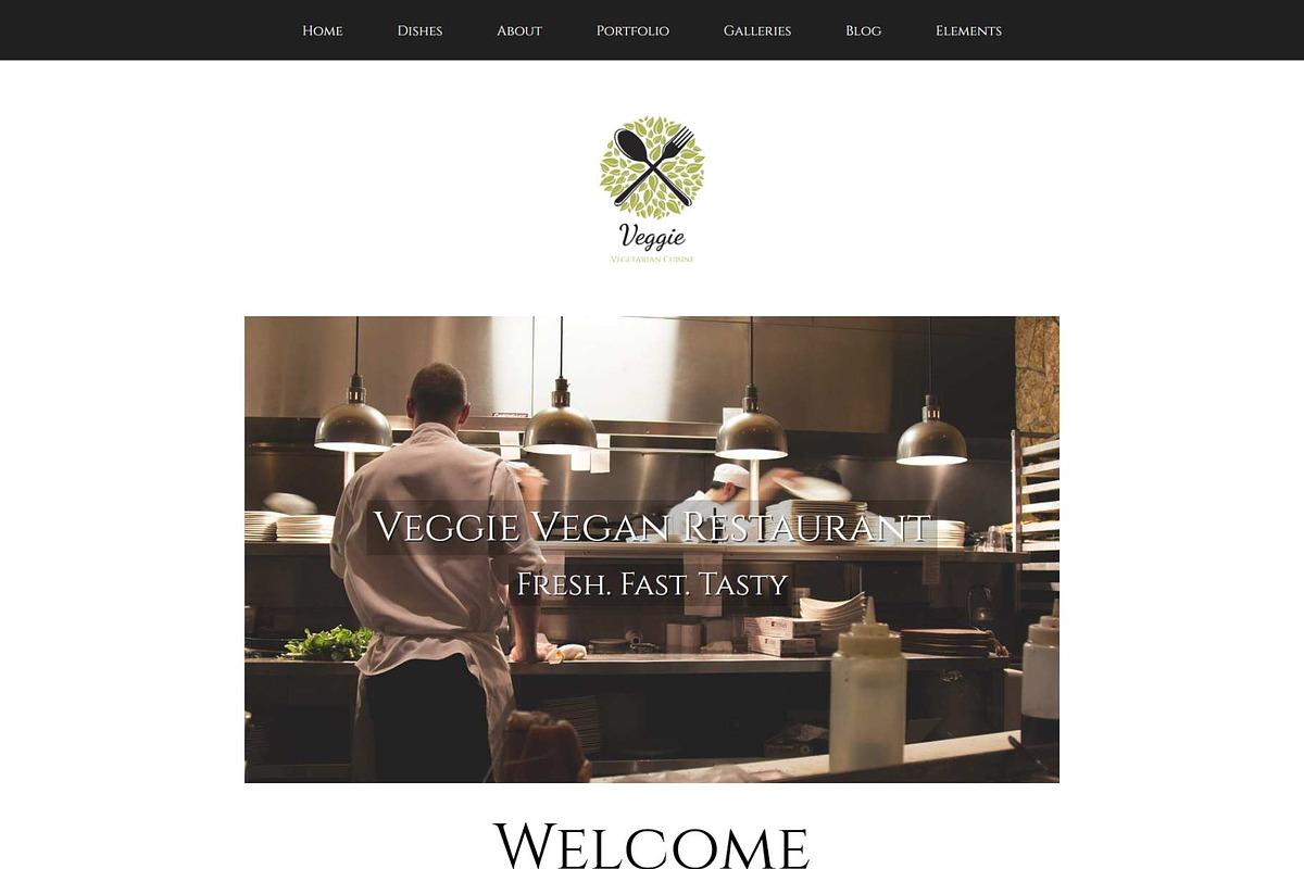 Veggie - Vegan Restaurant WP Theme in WordPress Themes - product preview 8