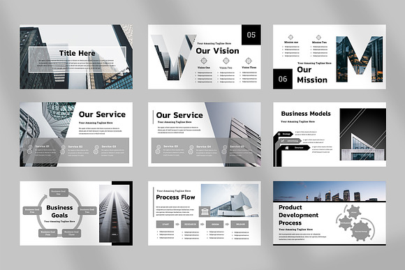 The Sky - Powerpoint Presentation in PowerPoint Templates - product preview 2