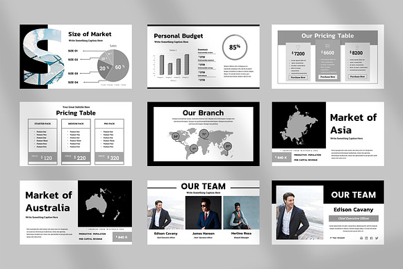 The Sky - Powerpoint Presentation in PowerPoint Templates - product preview 3
