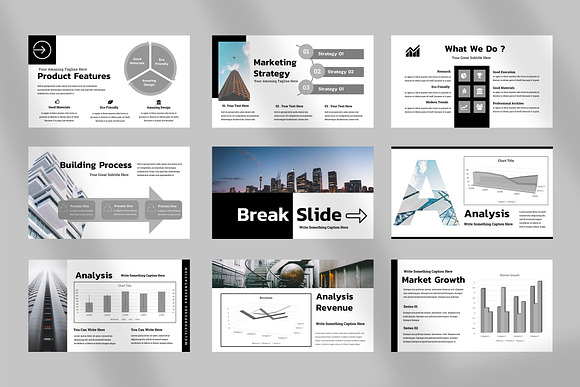 The Sky - Powerpoint Presentation in PowerPoint Templates - product preview 4