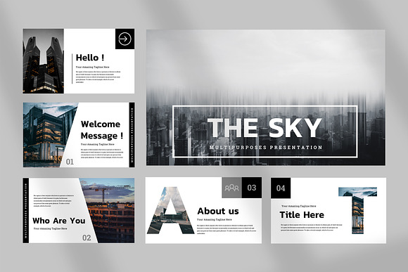 The Sky - Keynote Presentation in Keynote Templates - product preview 1