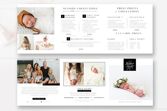 Photography Brochure Template in Brochure Templates - product preview 4