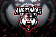 Angry wolf - Mascot & Esport Logo