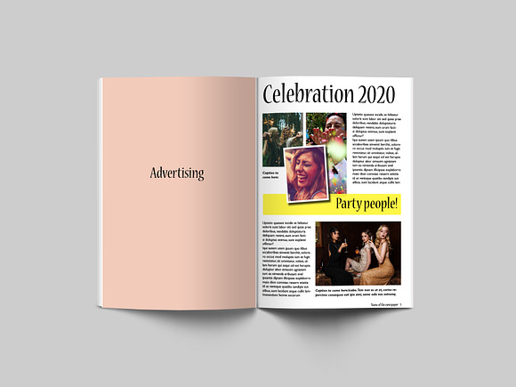 FASHION, 24 Page Magazine Template in Magazine Templates - product preview 7