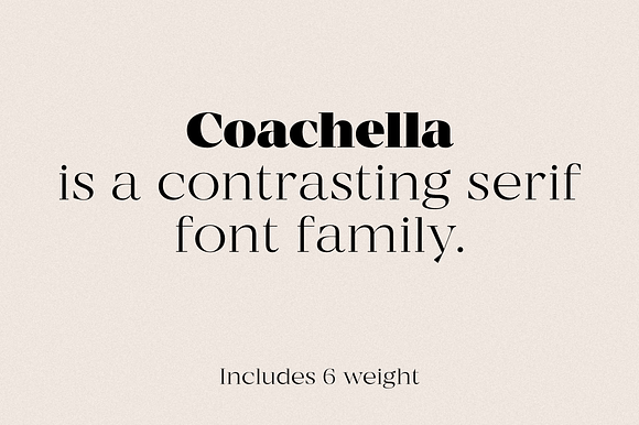 MADE Coachella | 70% Off in Serif Fonts - product preview 1