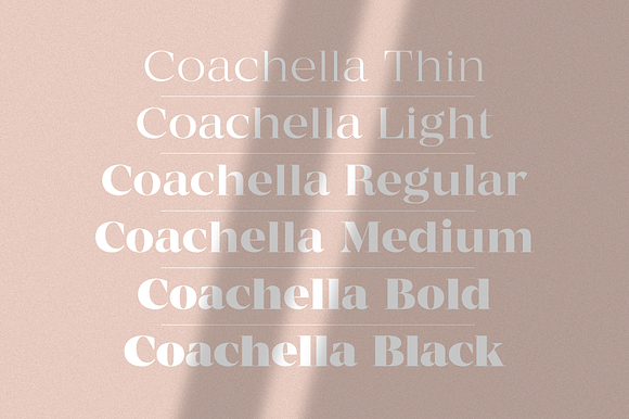 MADE Coachella | 70% Off in Serif Fonts - product preview 2