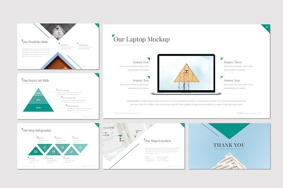 Triangulo - Google Slides Template in Google Slides Templates - product preview 4