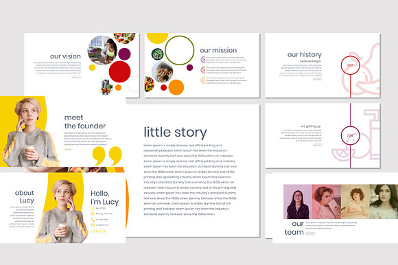 Tutti Frutti - Google Slides Templat in Google Slides Templates - product preview 2