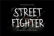 FONT STREET FIGHTER