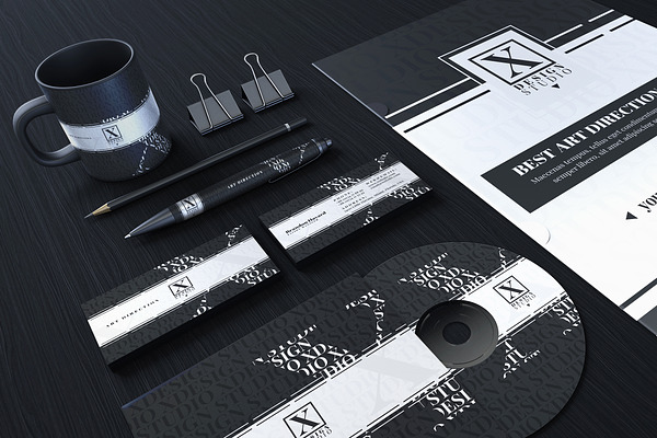 X Design Studio Branding Identity