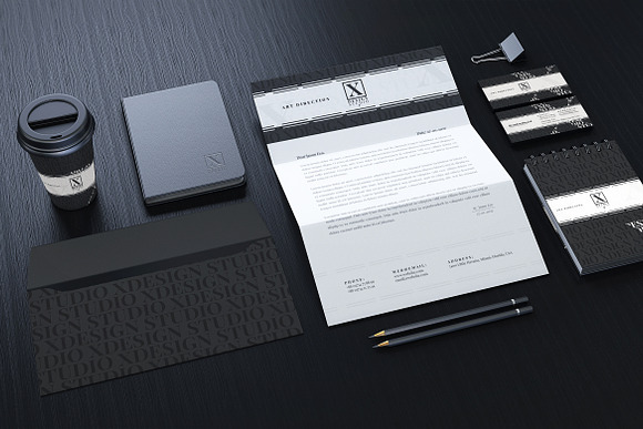 X Design Studio Branding Identity in Stationery Templates - product preview 2