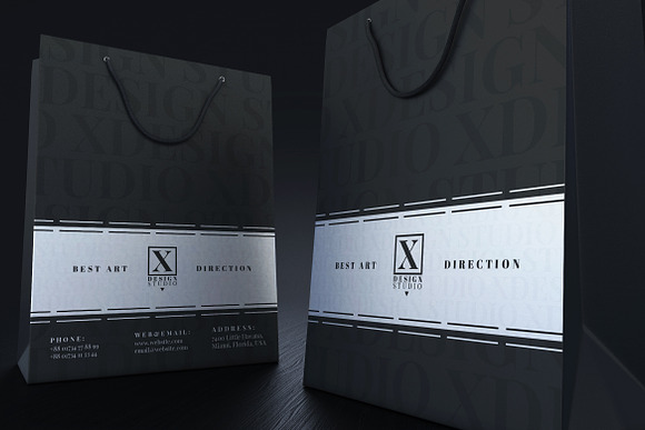 X Design Studio Branding Identity in Stationery Templates - product preview 7