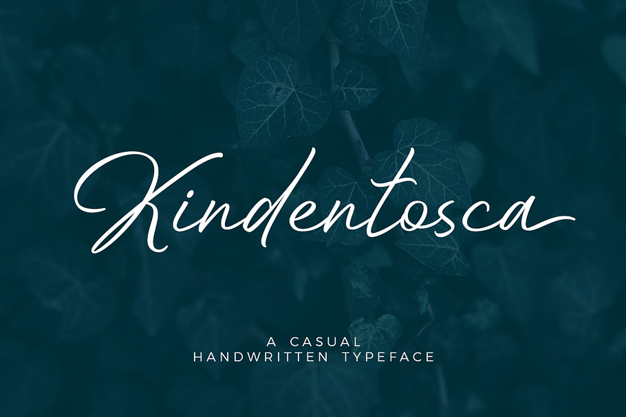 Kindentosca in Display Fonts - product preview 8