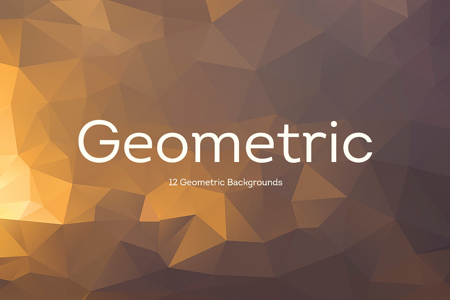 12 Geometric Backgrounds v1