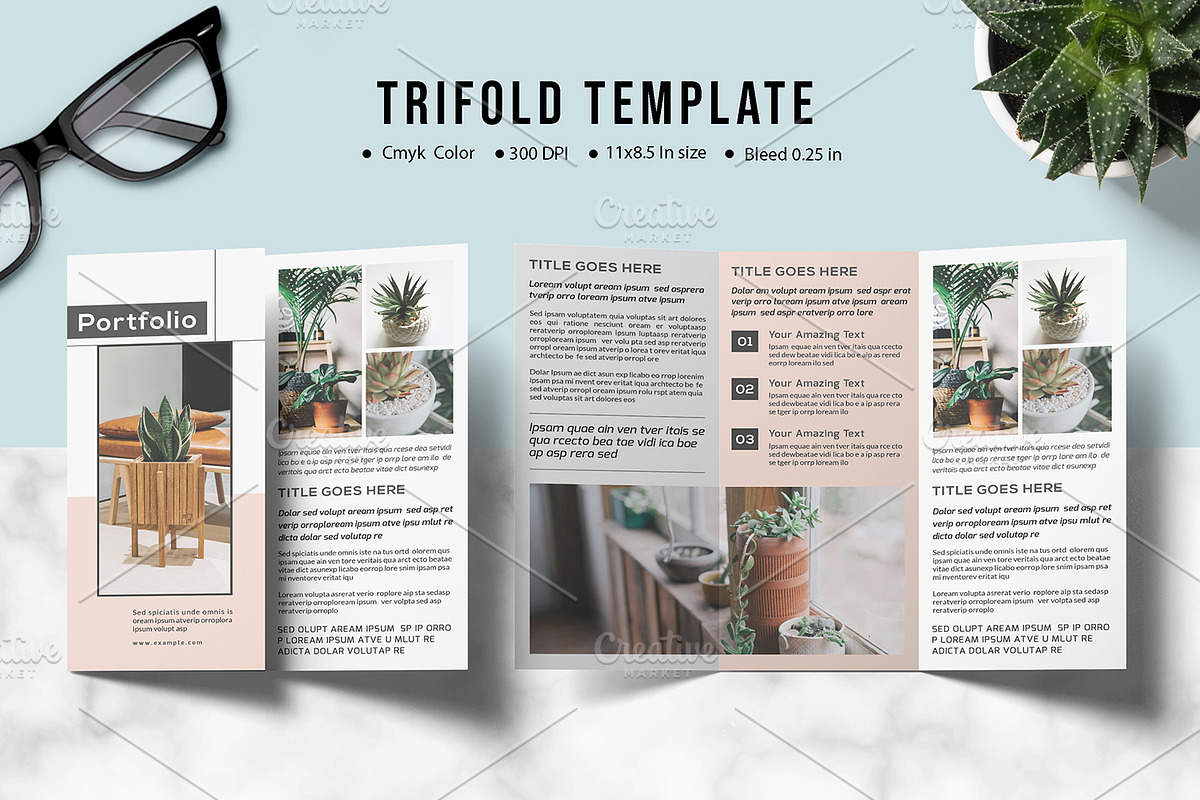Multipurpose Trifold Brochure V873 in Brochure Templates - product preview 8