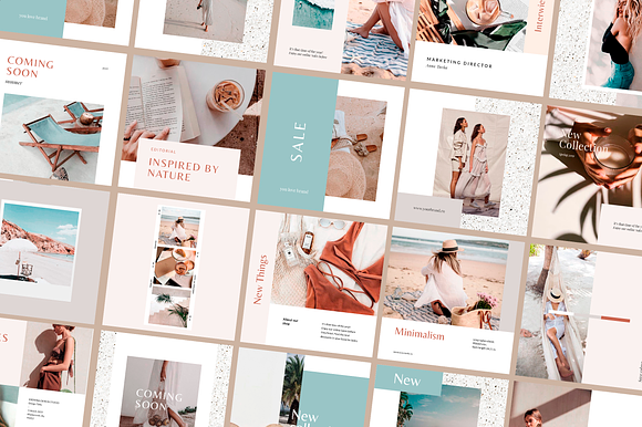 Bali - Social Media Pack in Instagram Templates - product preview 3